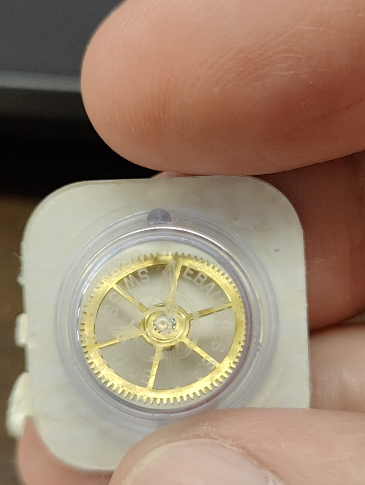 NOS Unitas UT Cal. 233 Part 201 Center Wheel