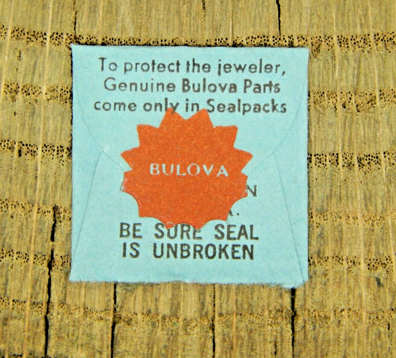 Genuine Bulova 7BEACD SF 15 Sweep Second Hand Watch Part 65C NEW OLD STOCK