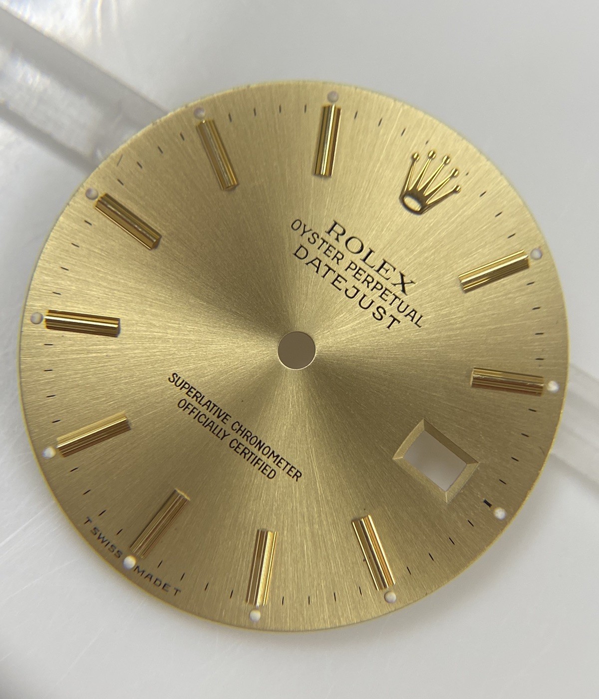 Genuine Rolex Datejust 36mm 16013 16233 Cal 3035/3135 Champagne Gold Dial
