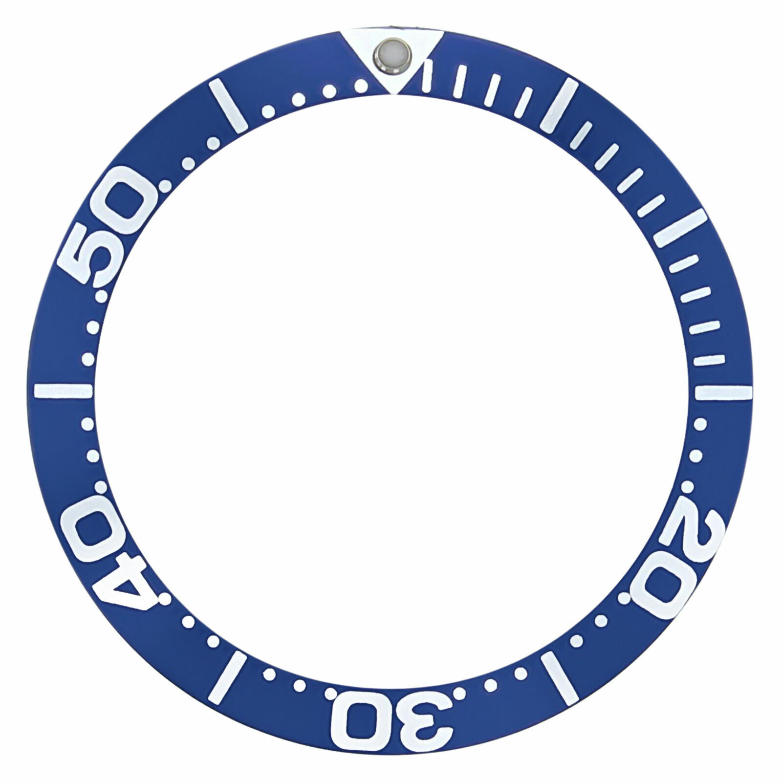 BEZEL INSERT FOR OMEGA SEAMASTER 300M 2054.50 2254.50 BLUE LARGE # TOP QUALITY