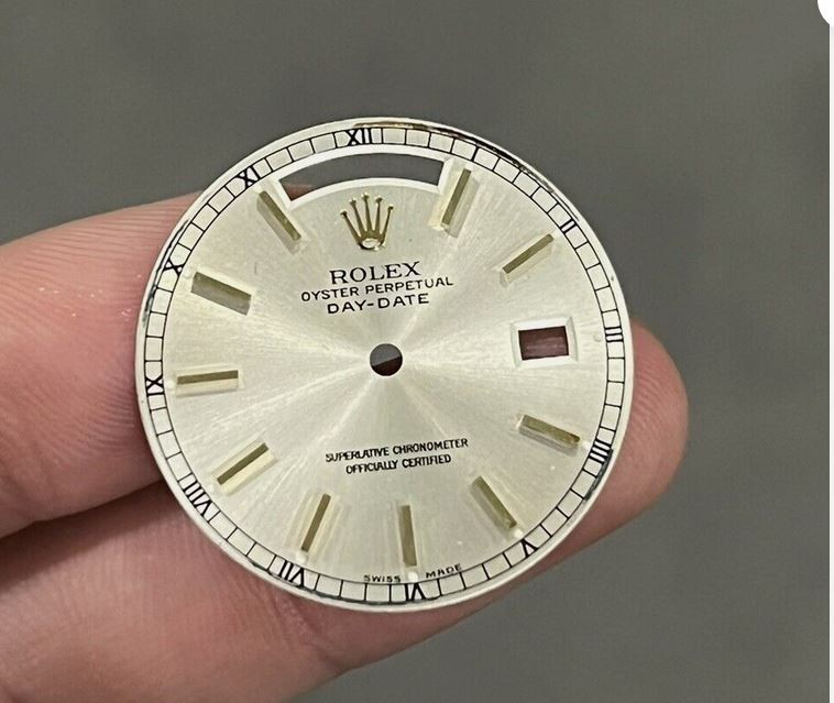 Rolex 18038 Day-Date Silver Dial