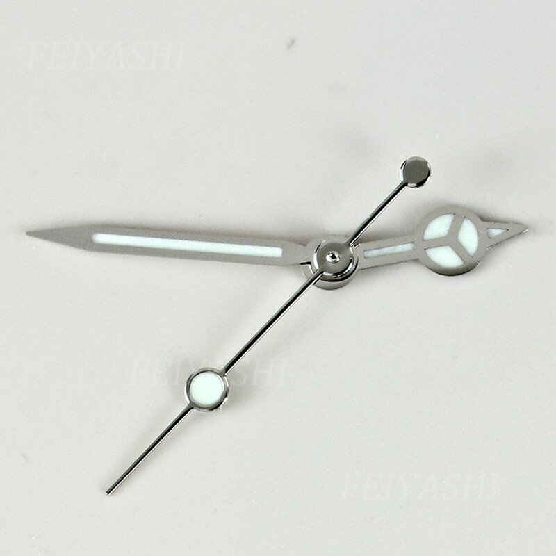 For diver SUB GMT Replace Part silvery Watch hands For nh35 nh36 nh38 Movement