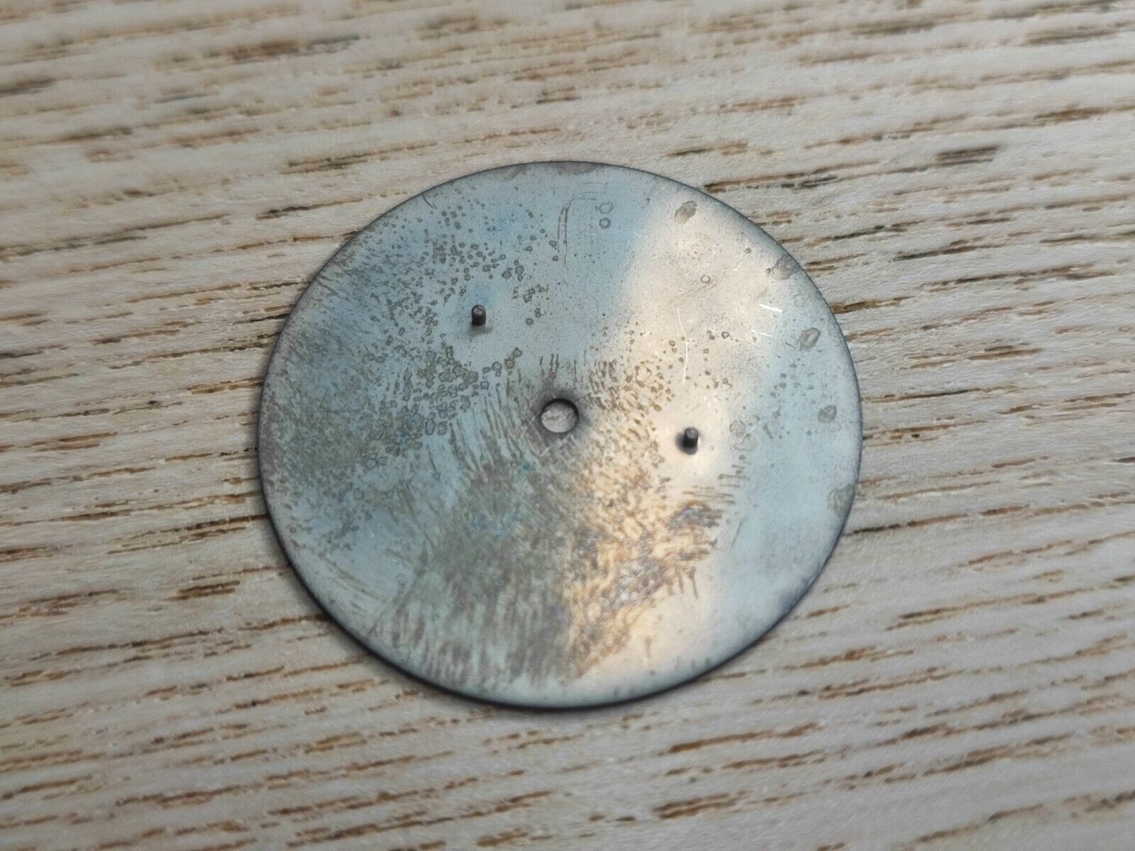 Watch Dial blue 27.5mm Ronda 762 x5 piece