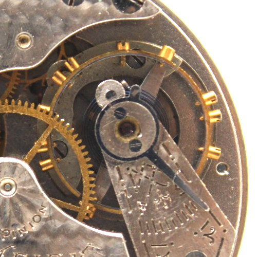 1907 HAMPDEN POCKET WATCH MOVEMENT 2323462 GRADE: CHAMPION H 16s 7j (BA3)