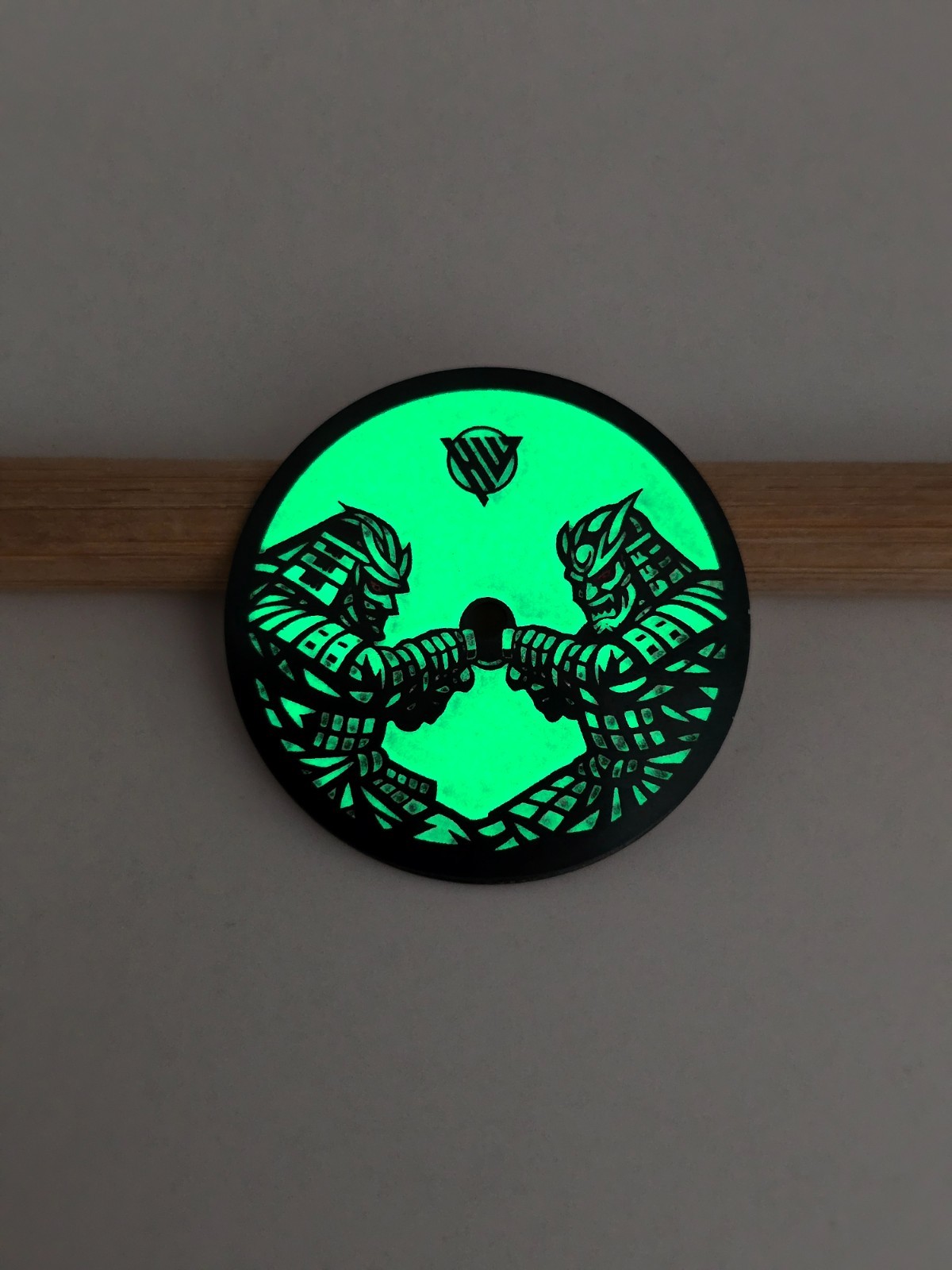 Custom-Made FULL LUME Watch Dial | Samurai – Order any designsize