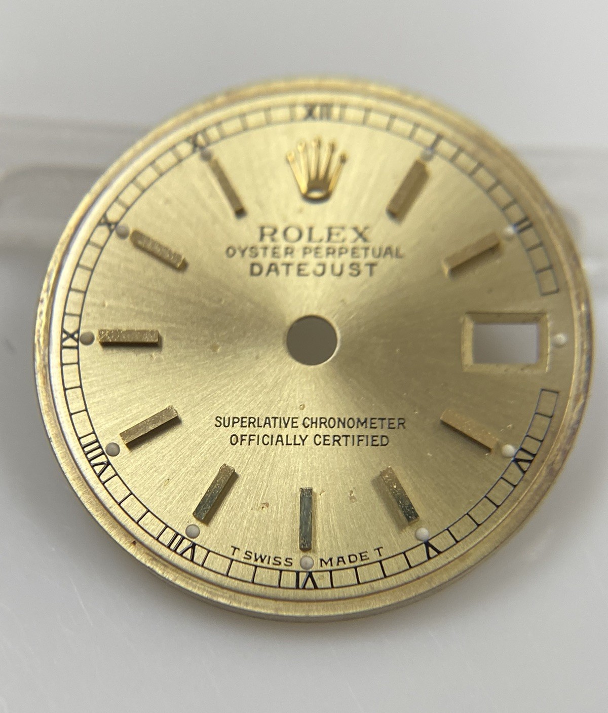 Genuine Rolex 26mm Ladies Datejust 6917 Cal. 2030/2035 Gold Roman Dial