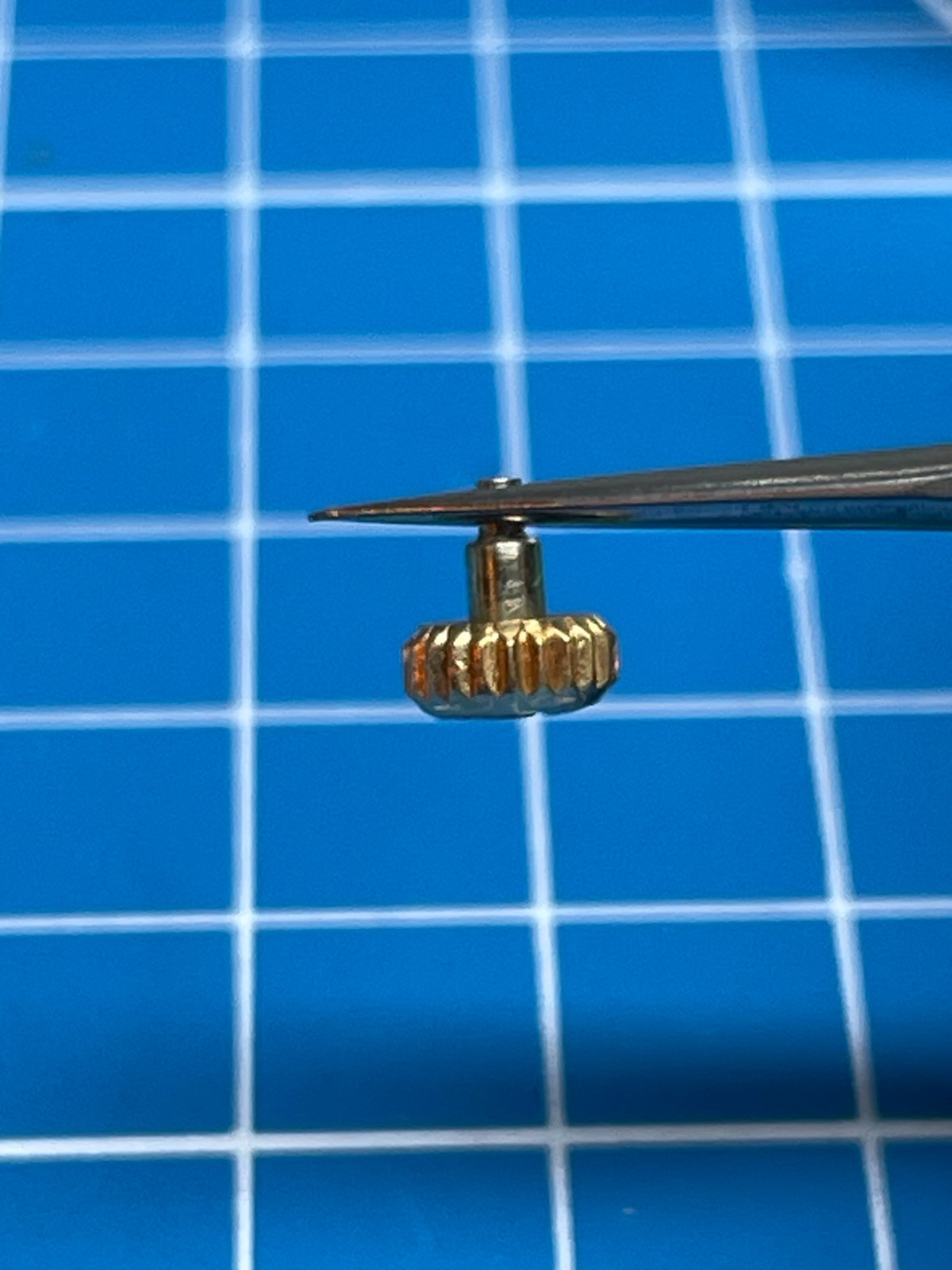 Vintage Pre-1960 Rare Rolex 6mm Yellow Gold Brevet “cross” Crown