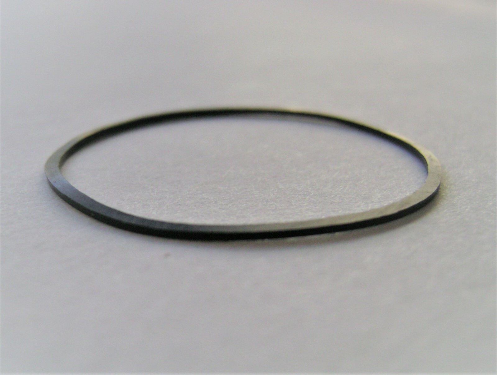 Watch gasket waterproof flat black rubber x 10 pieces-15.0 to 32.5mm choose size