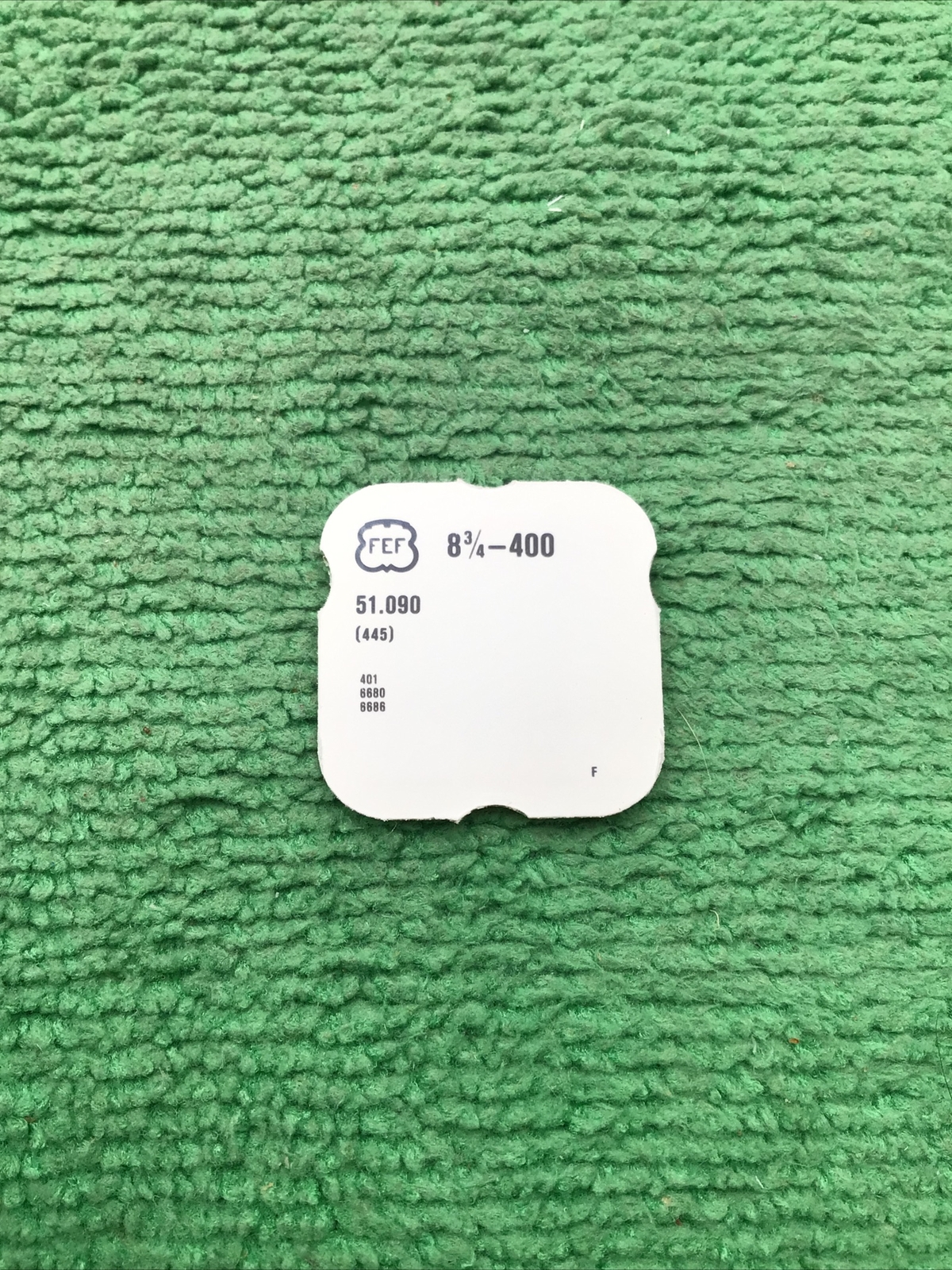 FEF Fleurier 400 445/254 Set Bridge Setting Lever Spring Watch Part