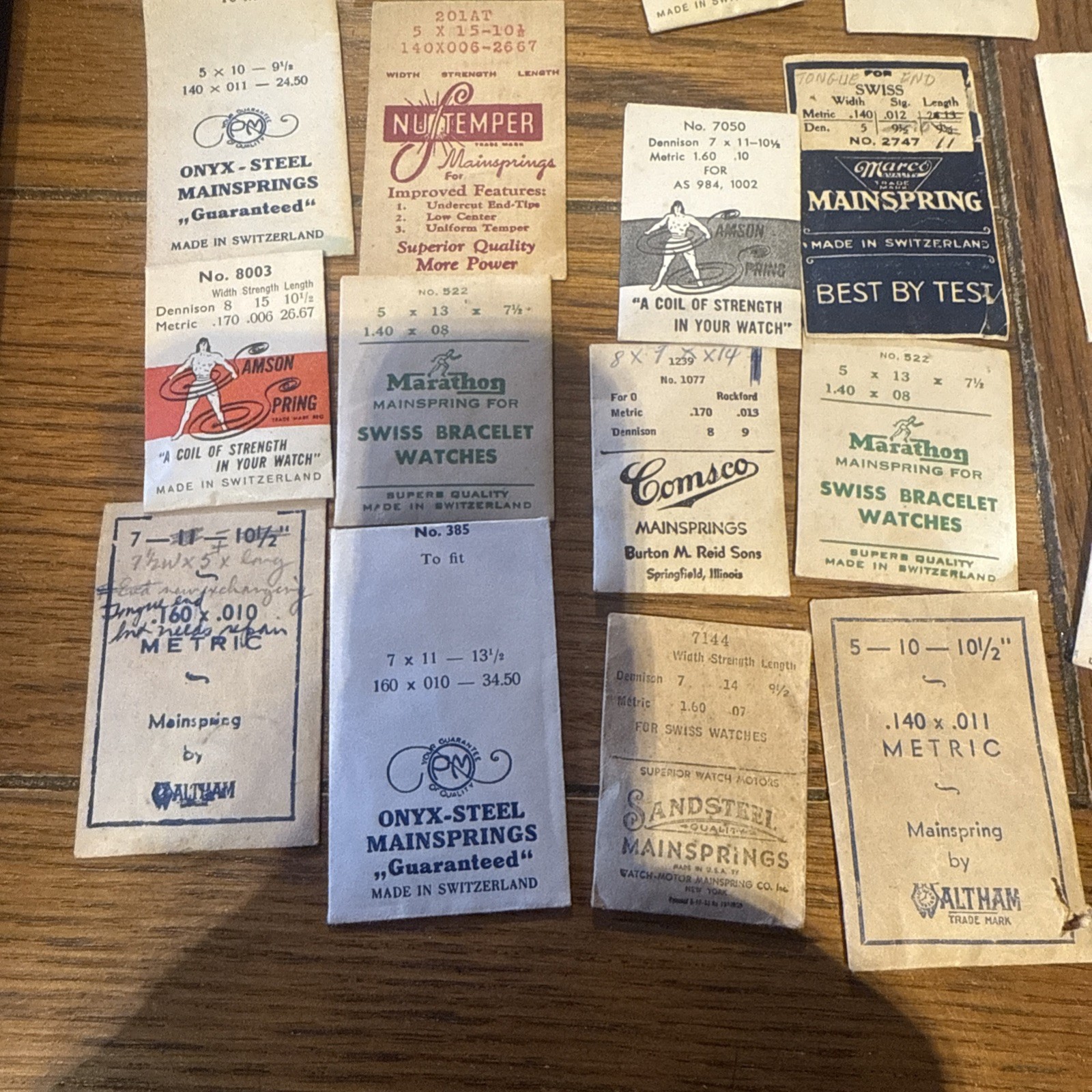 Vintage Mainspring Lot 19