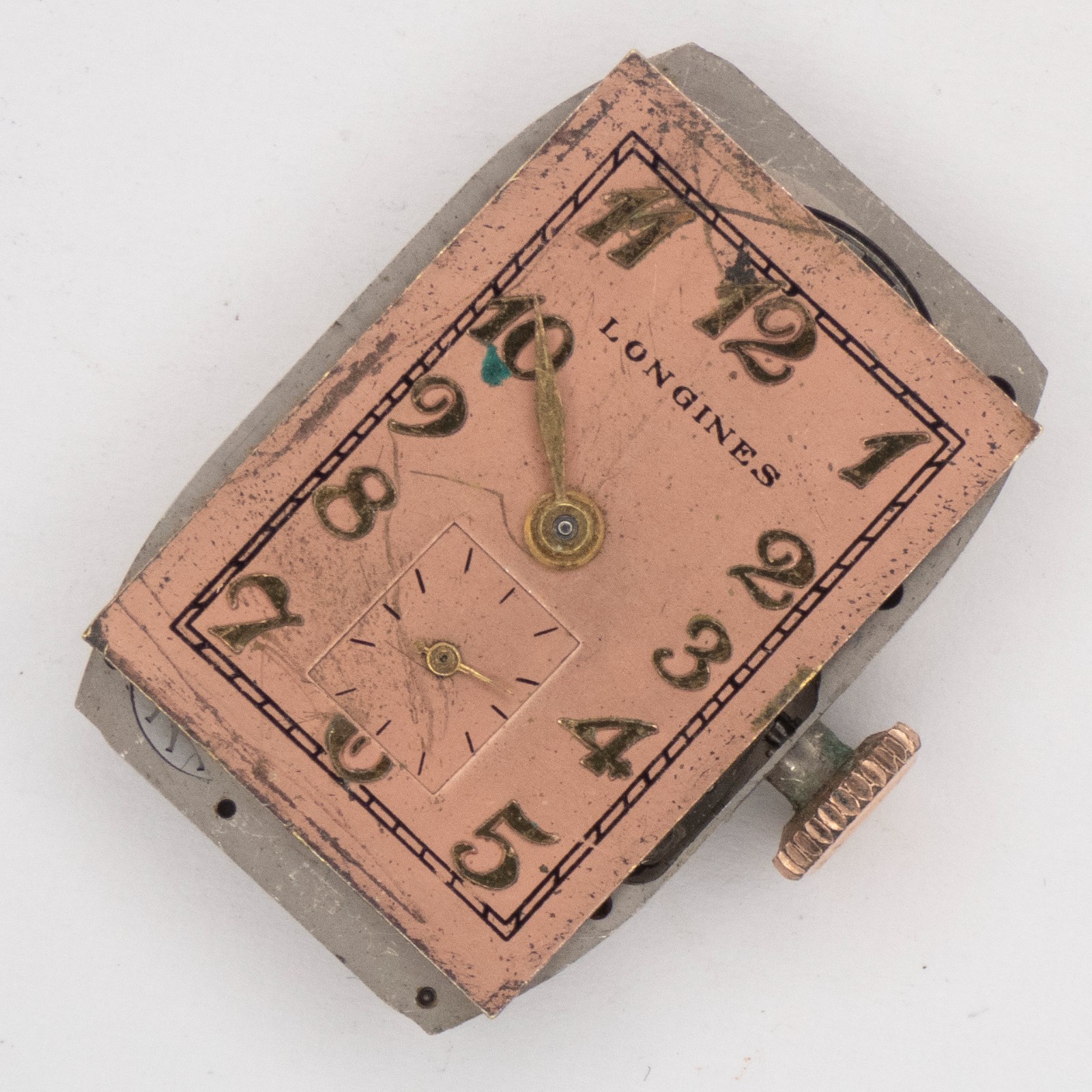 Vintage Longines Caliber 9L 17-Jewel Wristwatch Movement