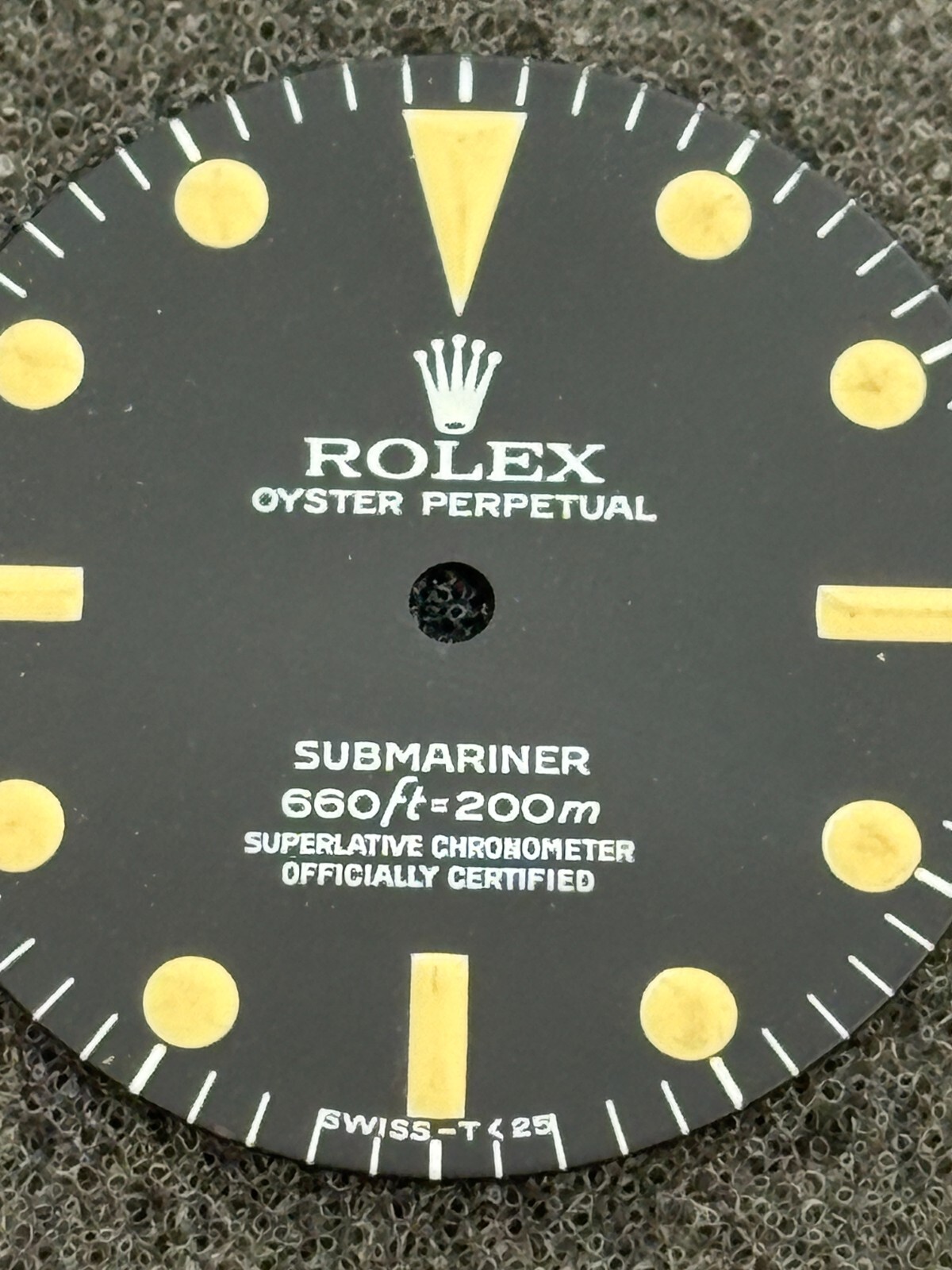 Rolex Vintage Sunmariner For Model 5513 600ft. Beautiful Original Dial