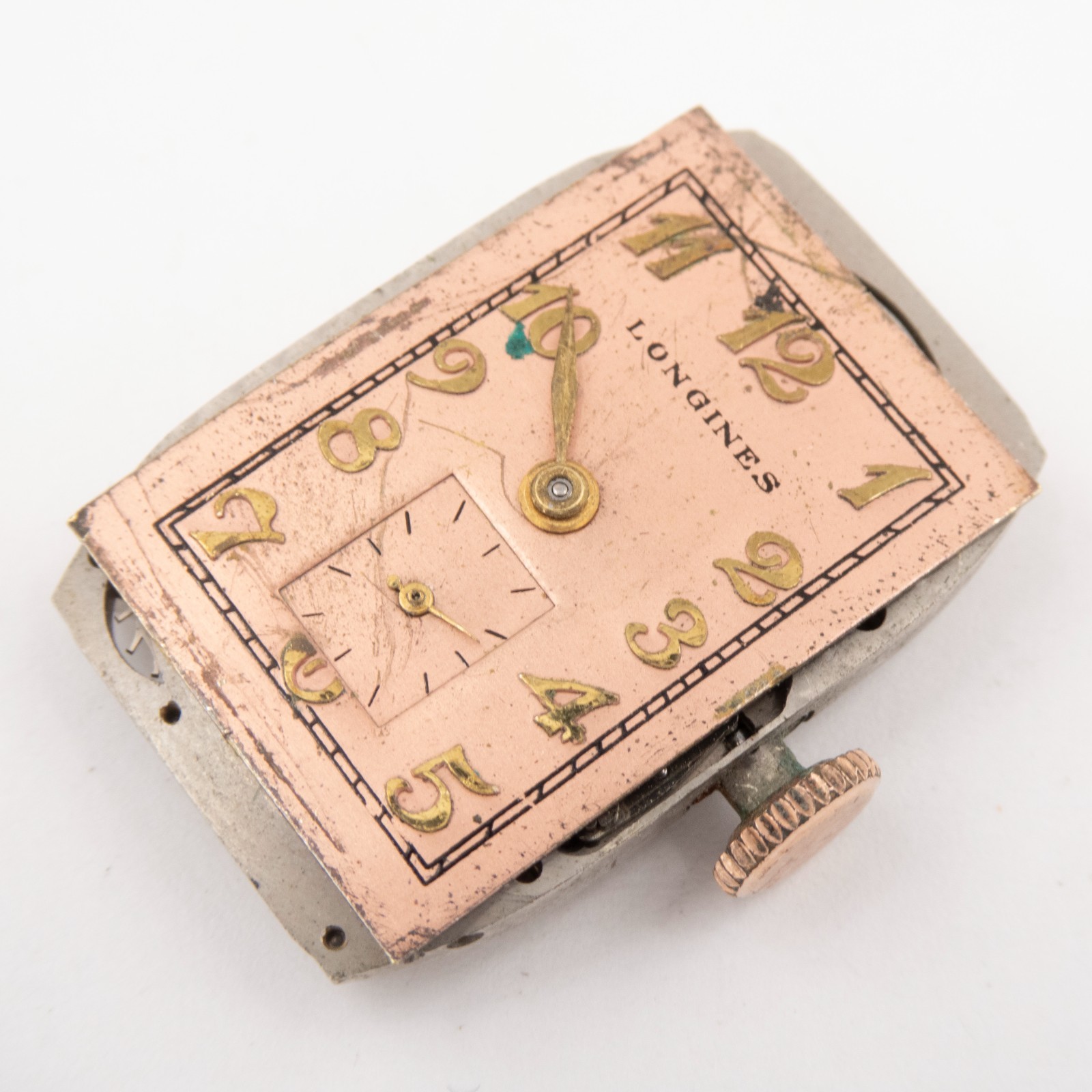 Vintage Longines Caliber 9L 17-Jewel Wristwatch Movement