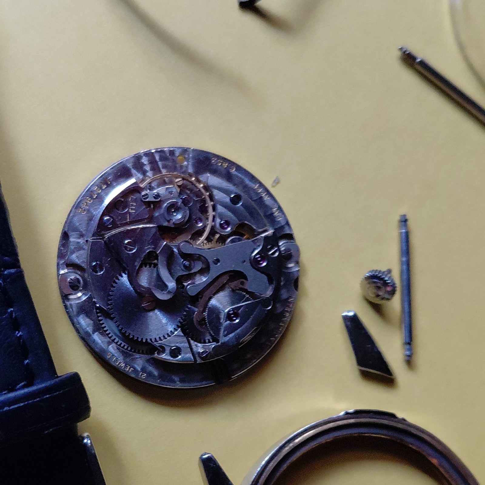 IWC Cal. 8541B Mechanical Automatic Watch Movement, Stainless Steel