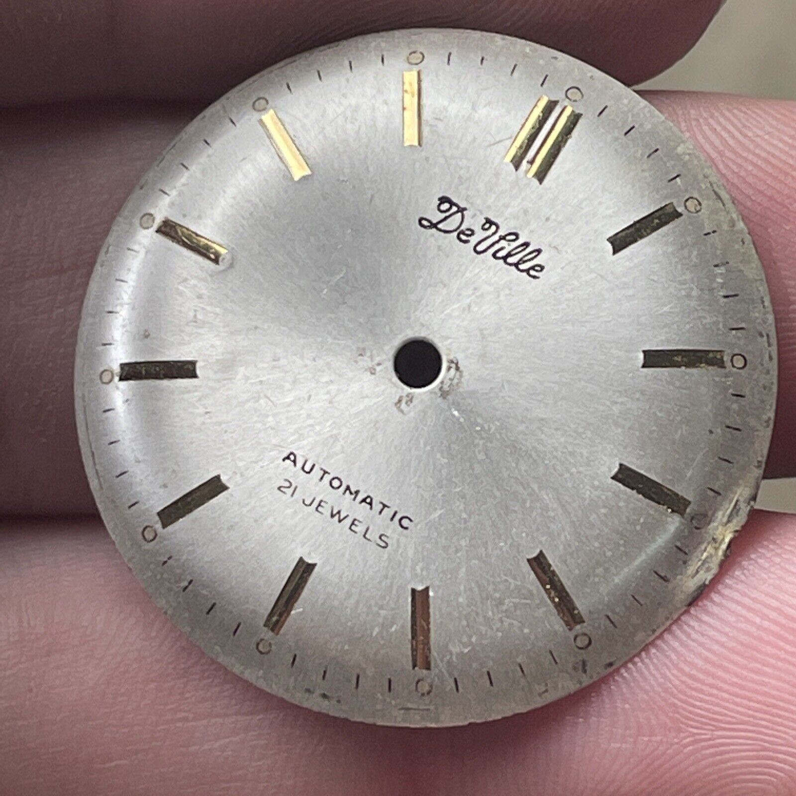 VTG OMEGA Watch Co. De Ville Automatic Watch Face Part