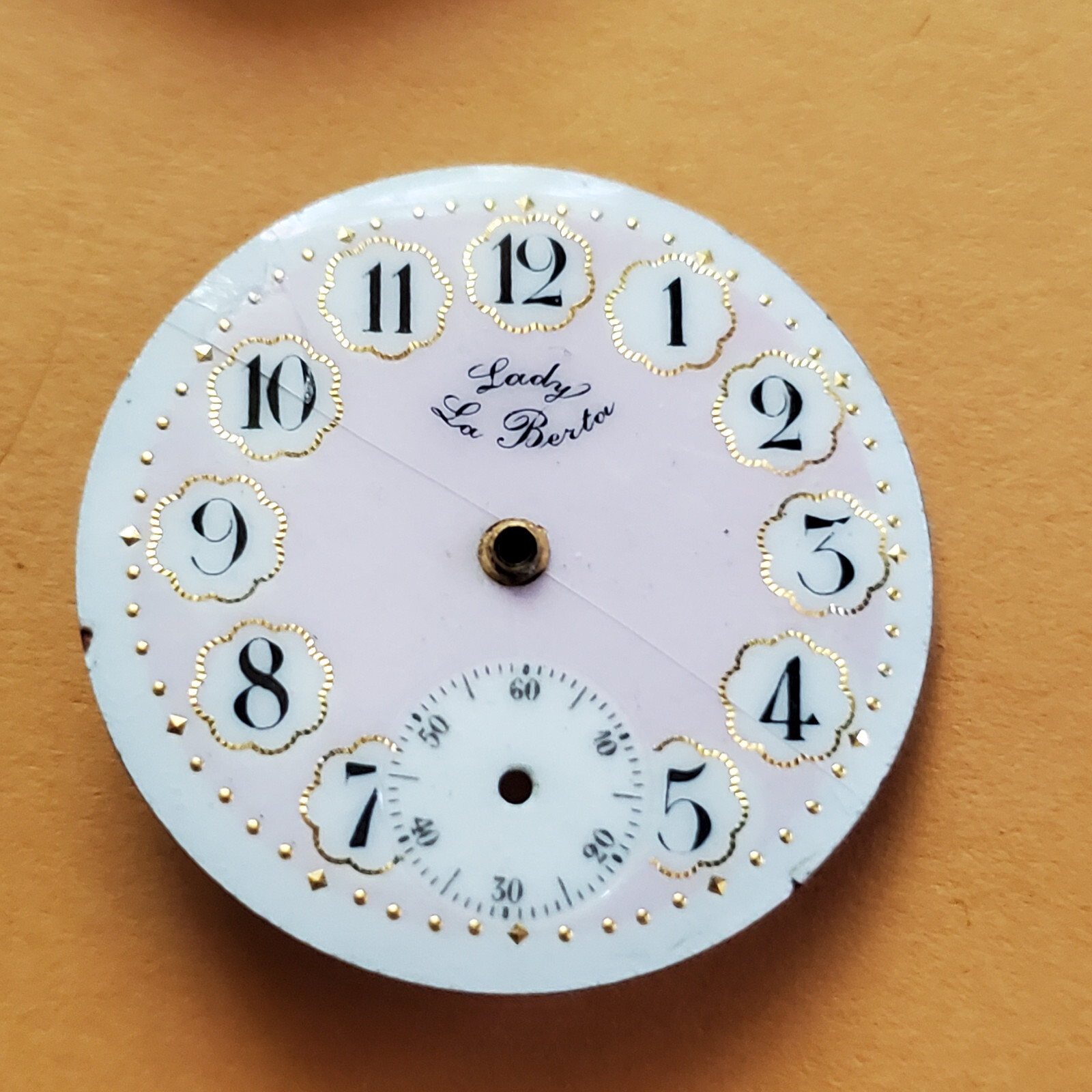 LADY LA BERTA 0s POCKET WATCH MOVEMENT PW232