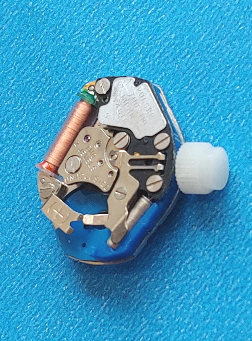 Pulsar Time Inc Y481B-2 Hand Quartz Movement. NOS Sets, Runs, Keeps Time 72 Hrs.