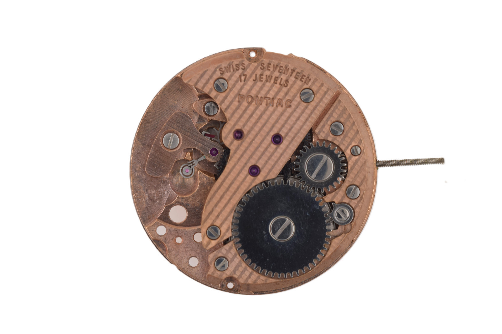 FHF 96-4 Vintage Swiss Made Manual-Wind Watch Movement NOS Incomplete (3639)