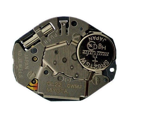 Miyota/ Citizen / Miyota GL 22 Quartz Watch Movement 2 Hand