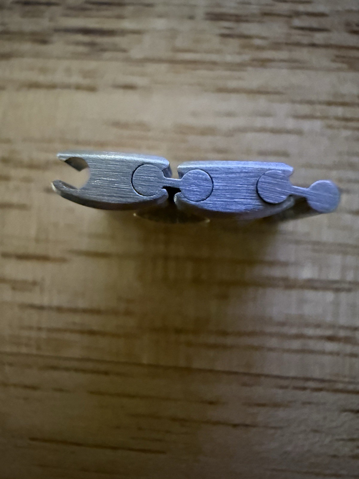 HERMES Profile Genuine Link Watch Band Olympia Bracelet Parts