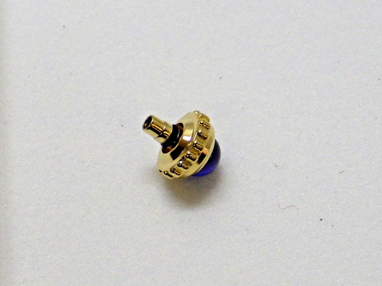 Cartier Crown VC070146 with blue cabochon 4.5mm