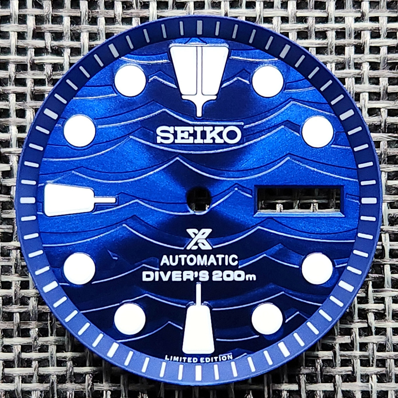 New SEIKO SAVE THE OCEAN GREAT WHITE SHARK PROSPEX DIAL NH36 4R36 7S26 with Ring