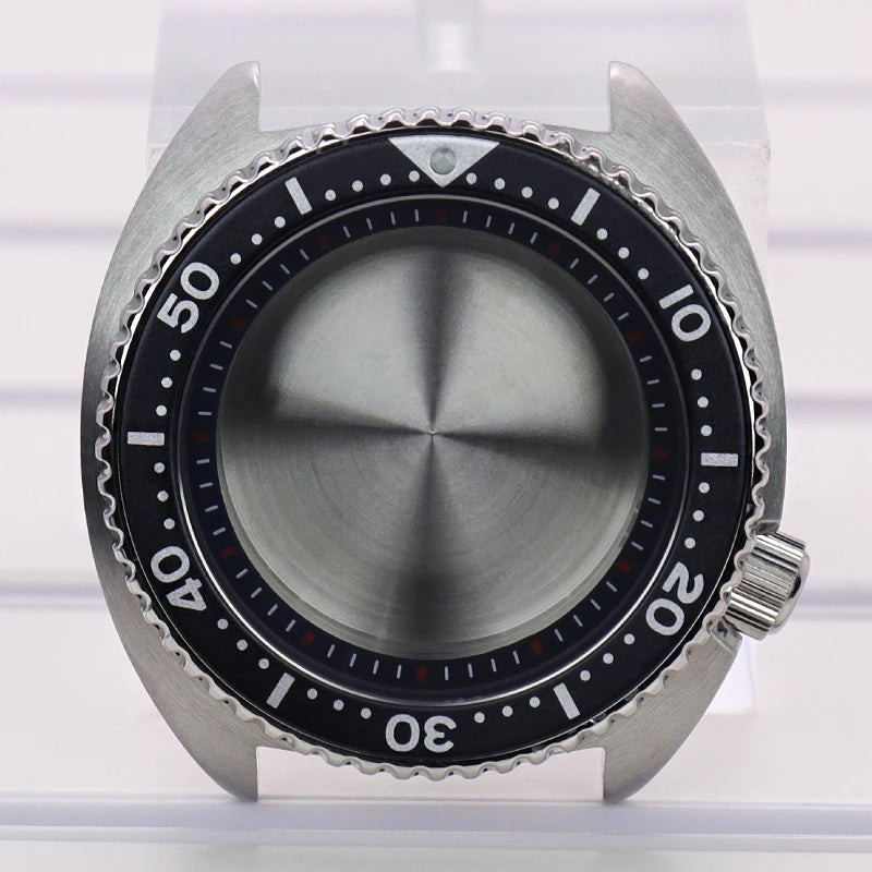 45mm Men’s Watch Case With Chapter Ring For Mod Abalone NH35 NH36 NH34/38 4R36