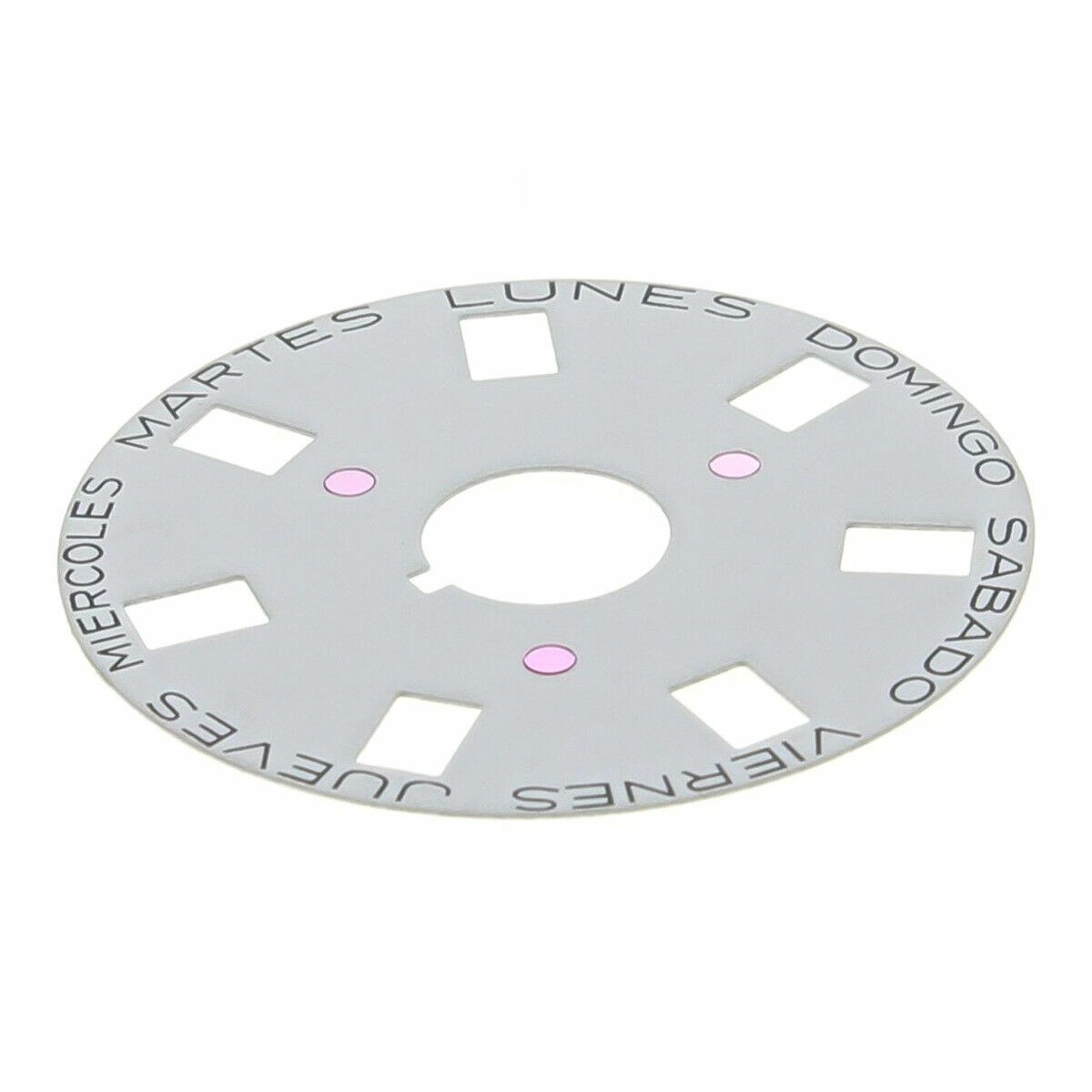 DAY DISC FOR ROLEX PRESIDENT DAY DATE WATCH 3055 18026 18028 18029 SPANISH WHITE