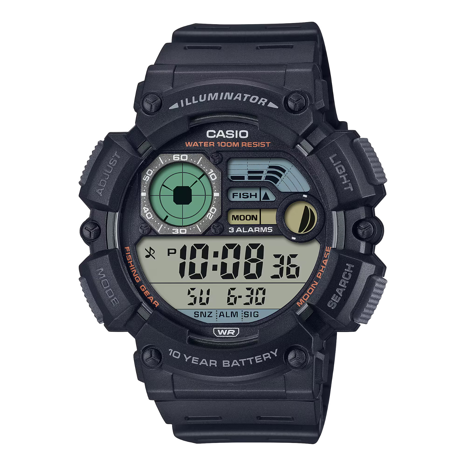 Casio WS-1500H-1AV Illuminator Digital Men’s Watch