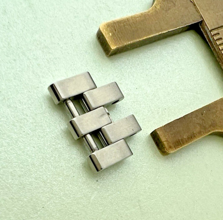 Franck Muller Watch Link 14mm LONG ISLAND Stainless Steel Swiss Made Genuine NEW