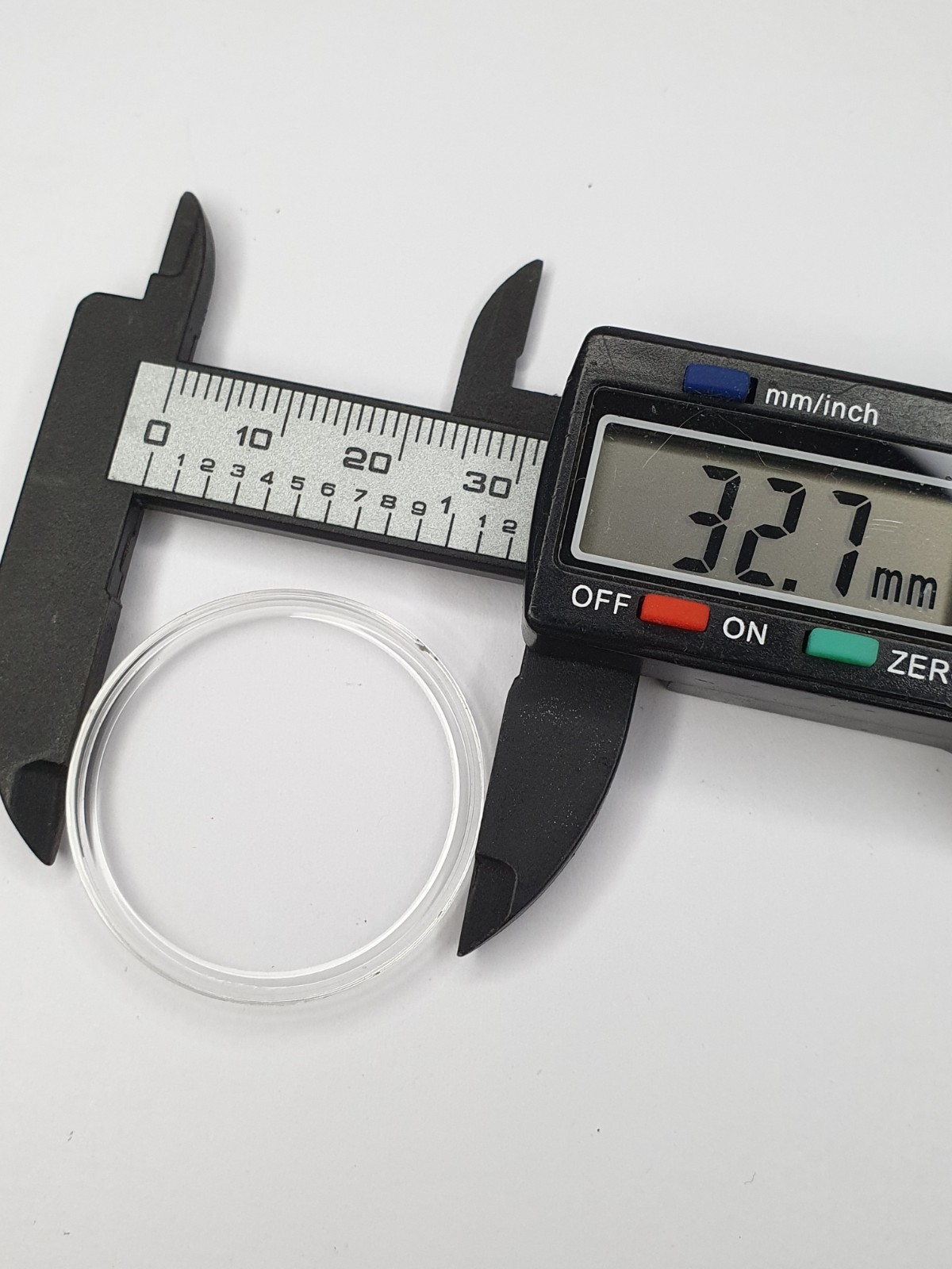 Omega Chronostop 146.012 Plexi Glass with Logo – 32.7mm – Parts