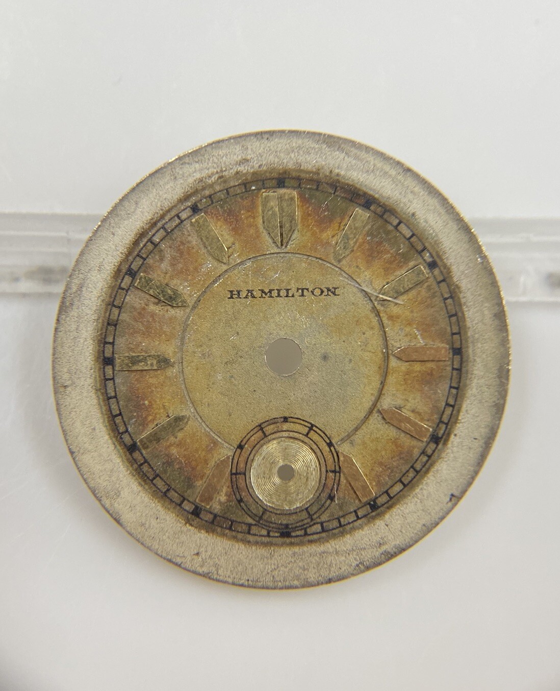 Original Vintage Hamilton Caliber 987F Dial