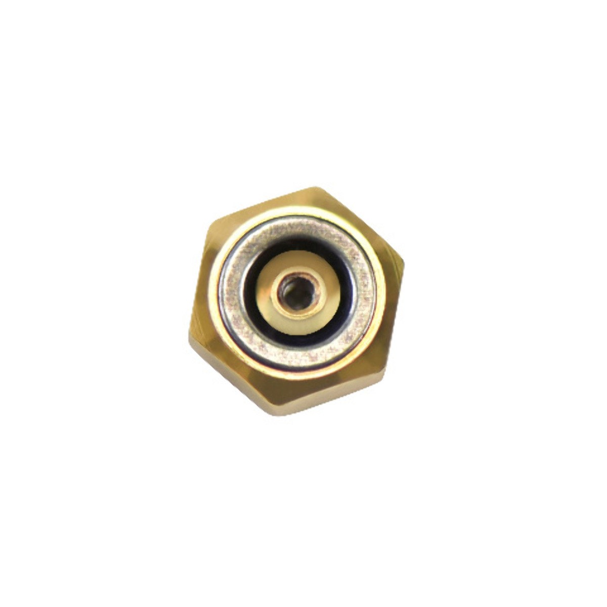 5mm Gold Blue Stone Replacement Crown For Cartier Santos Galbee W2008751