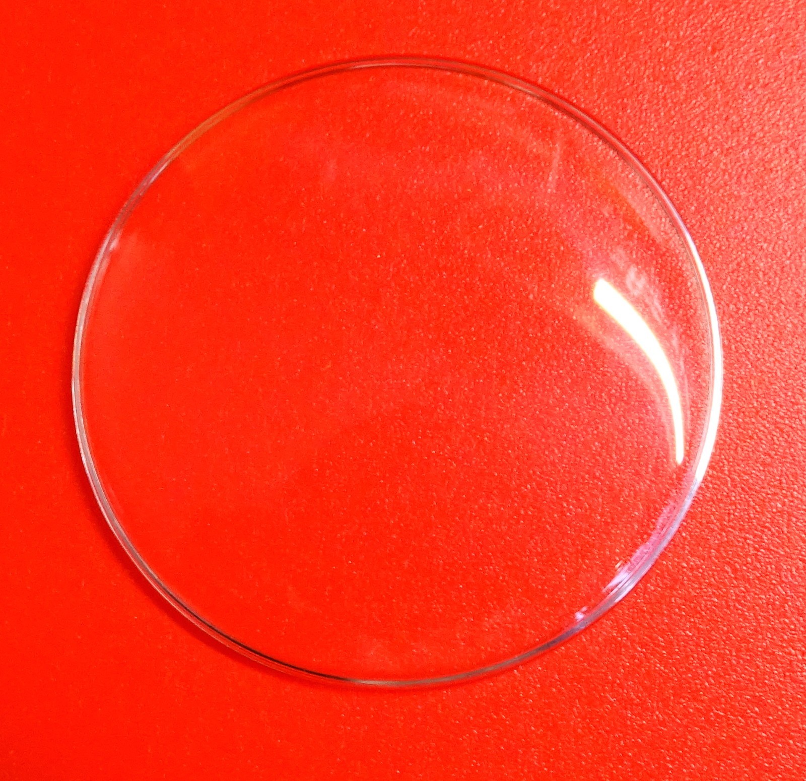 Glass Display Under Tension Ø 32.90 Mm Height 4.40 Mm Thickness 0.80 Mm