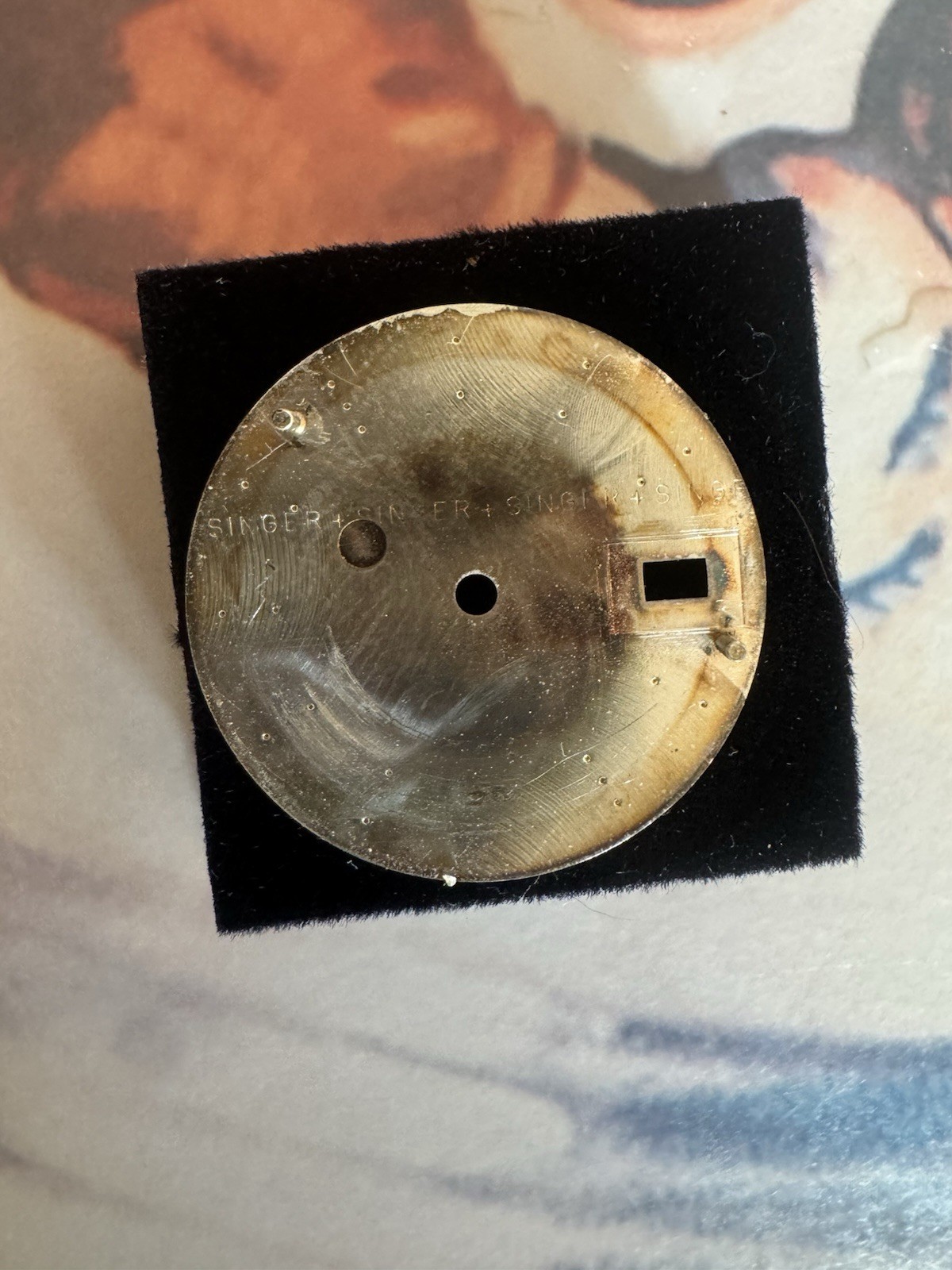 Rolex 15053 15058 15233 Date Dial Quickset