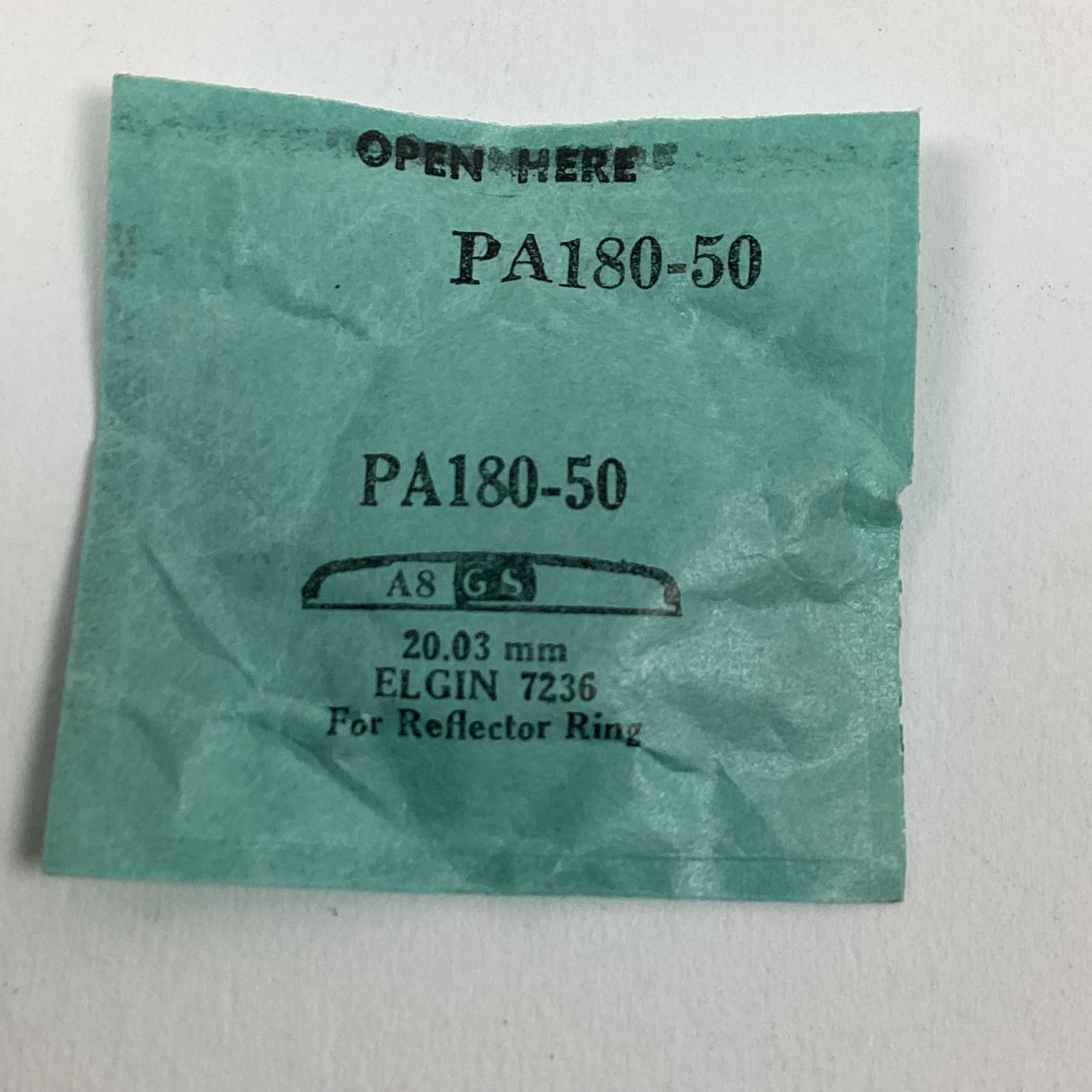 GS PA Round Watch Crystal Vintage NOS Varies Sizes & Manufactures