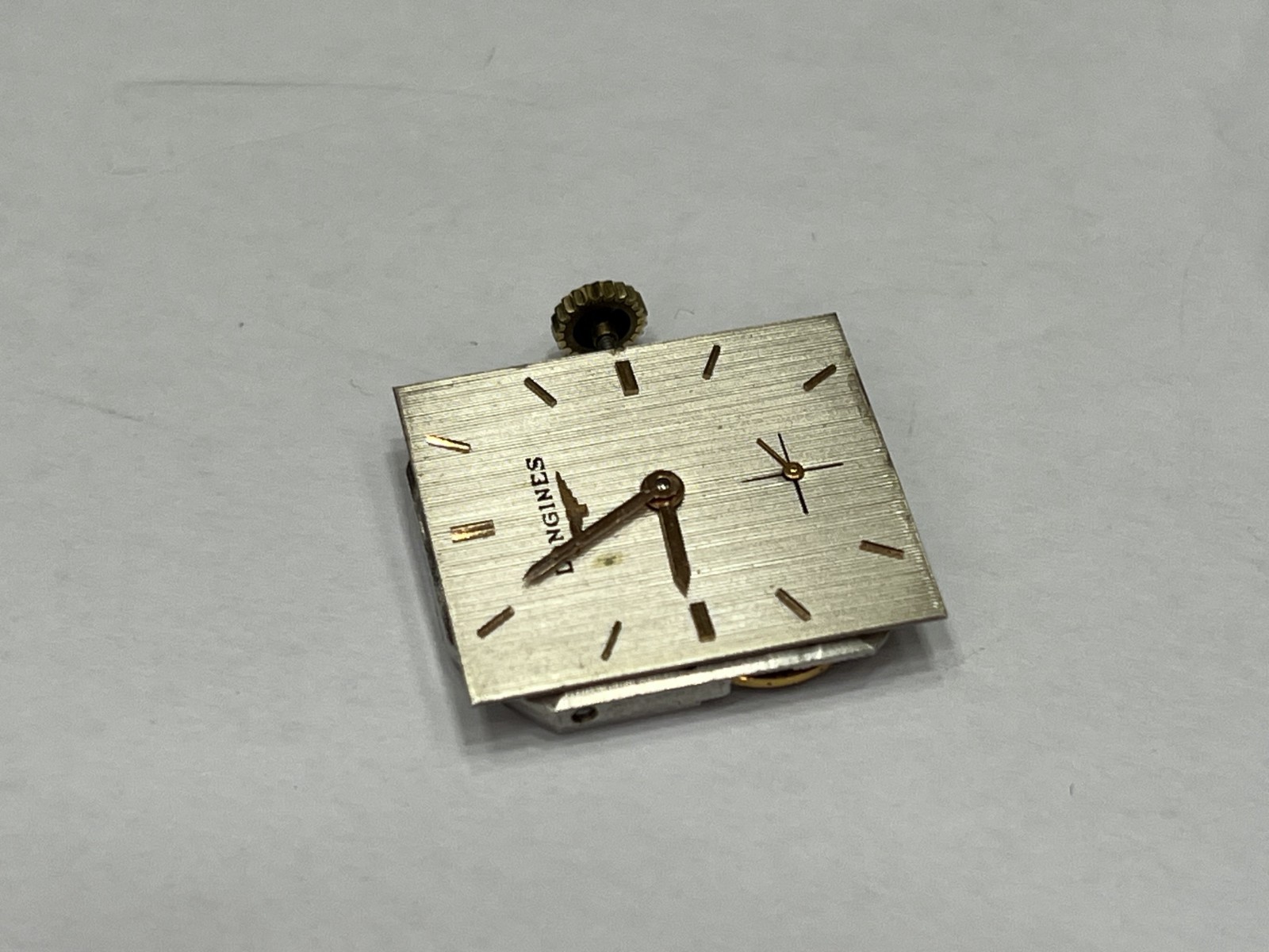 Longines Dial & Movement Manual Cal 370 Jewels 17 Swiss Made Working Condition