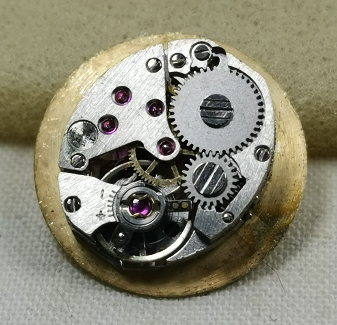 Lot 2 x Tissot 17J Cal. 2403 & 2180 Swiss Wristwatch Movement Repair/Parts