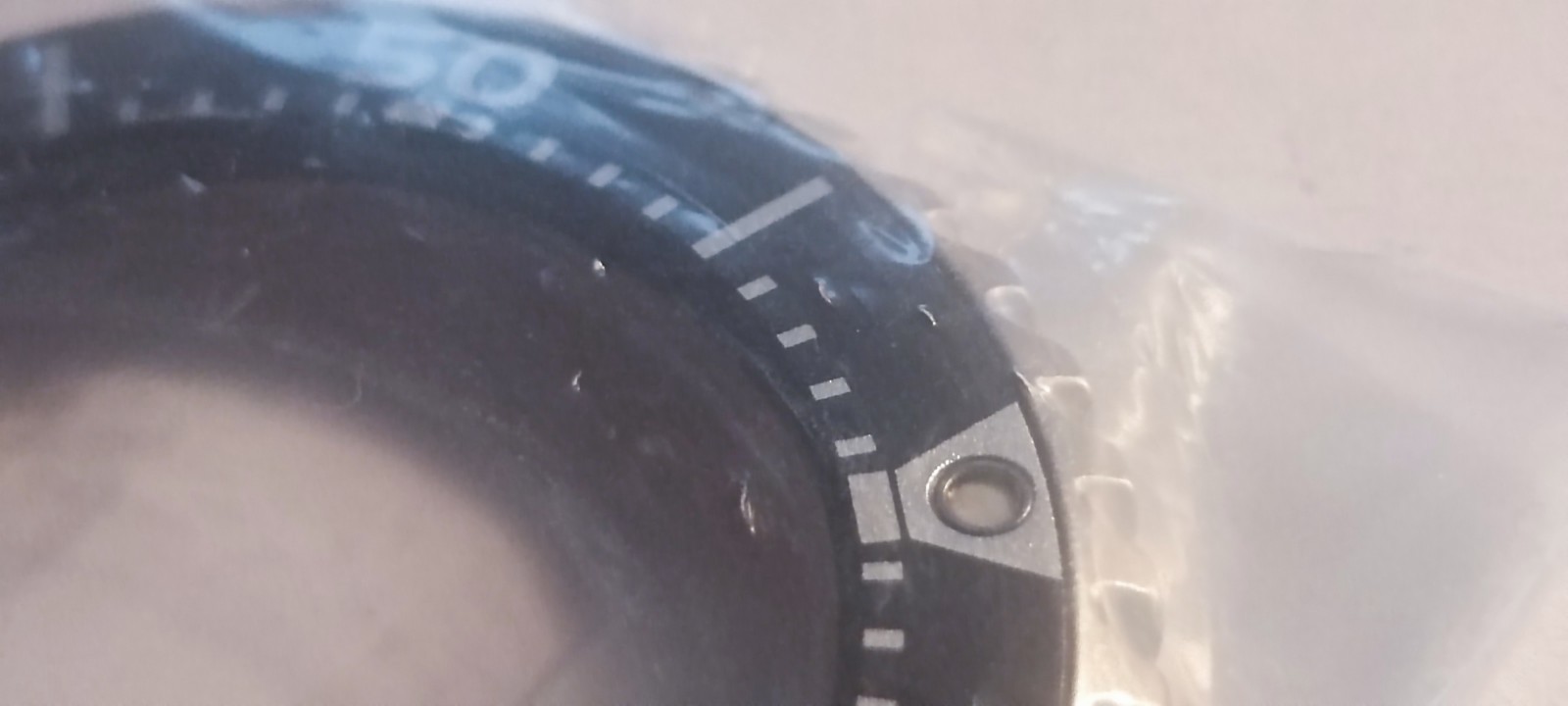 OEM Seiko Kinetic Diver SKA367, SBCZ011, 5M62-0BL0 Black Rotating Bezel Bezel