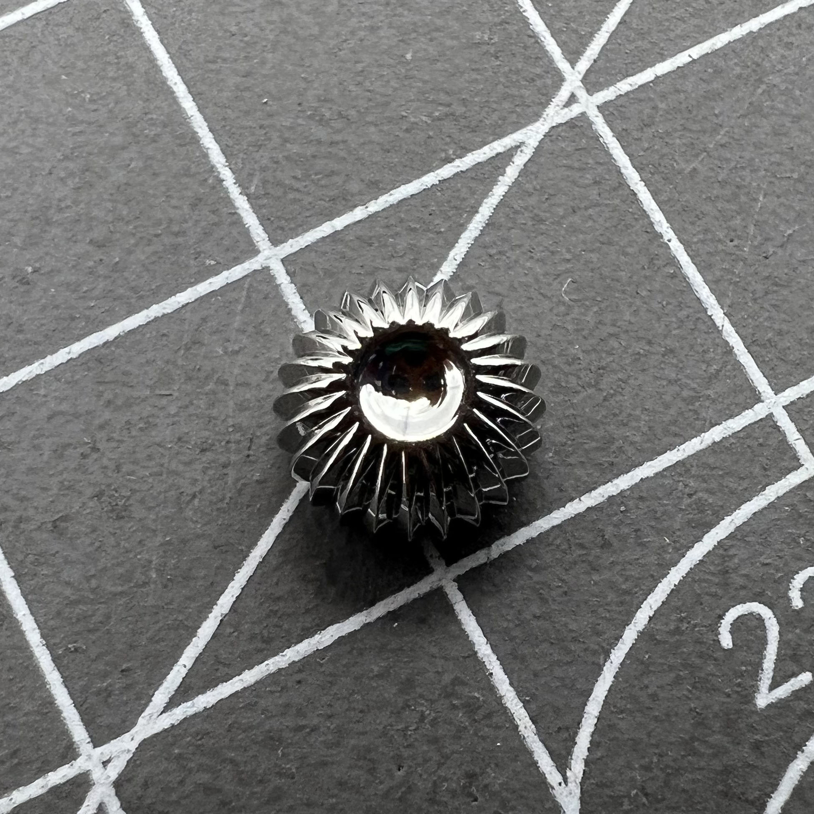 316L S/S Diamond Shaped Watch Crown for Seagull ST3600/ST3621/ETA6497/ETA6498