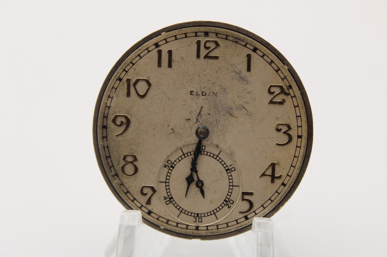 1928 ELGIN POCKET WATCH MOVEMENT 30614981 GRADE 303 12s 7j (RQ2)