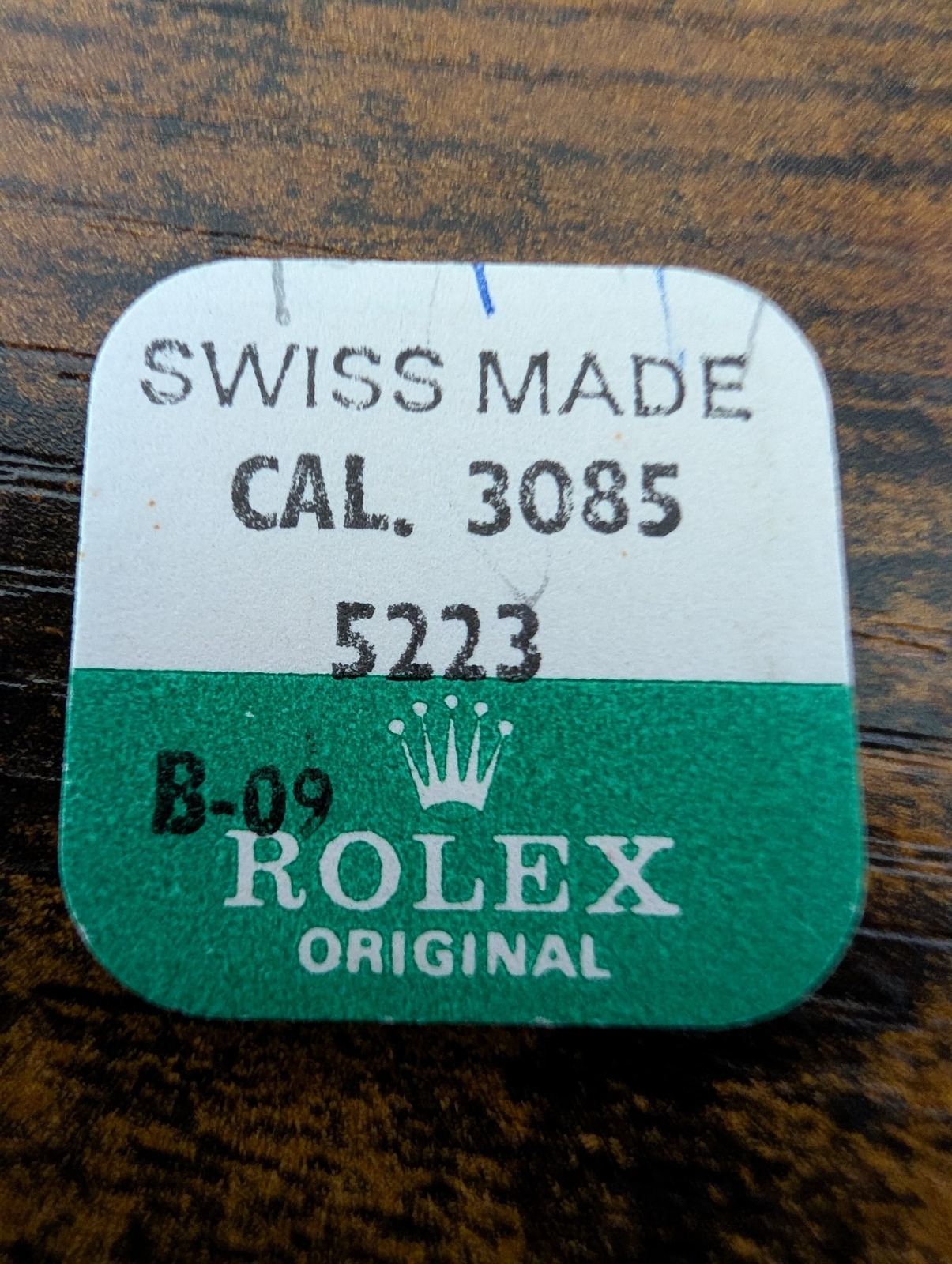 ROLEX-HOUR WHEEL 12h -FACTORY SEALED-CAL 3085 PART 5223