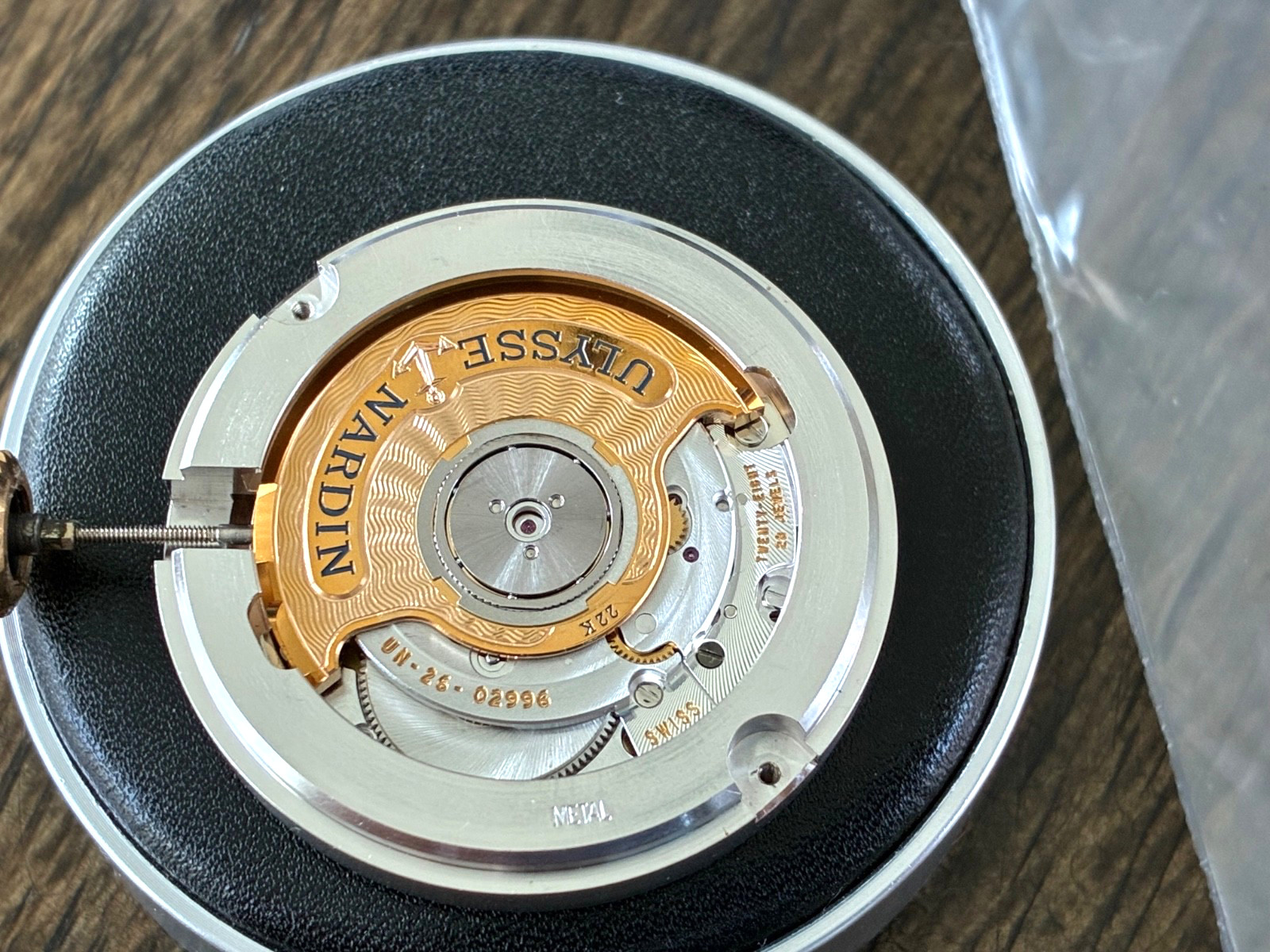 Ulysse Nardin Maxi Marine Chronometer UN-26 Automatic Watch Movement – Rose Gold