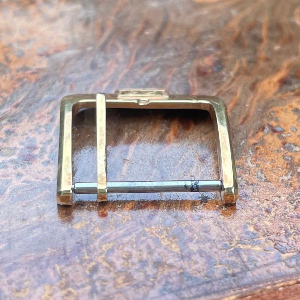 Vintage Grand Seiko GS 18KT K18 Solid Gold Buckle 15mm Japan Z Signed Genuine
