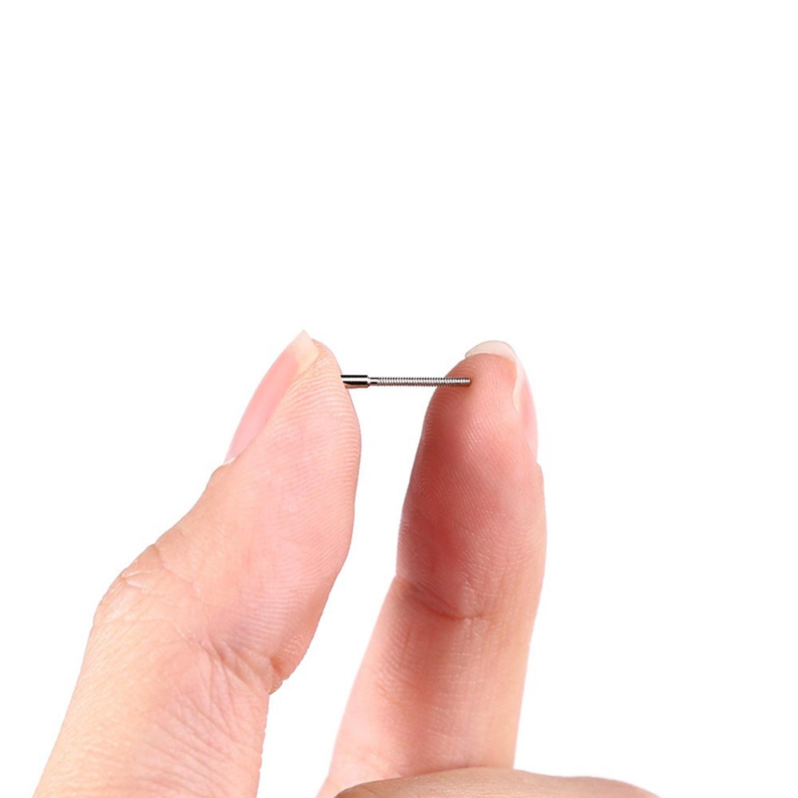 100PCS 0.9mm Stainless Steel Watch Winder Winding Stem Extensions Extenders