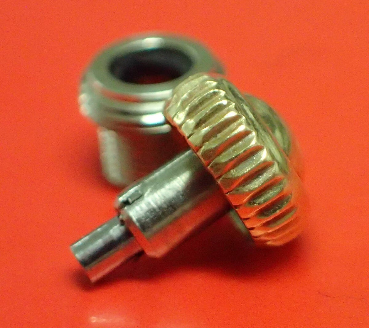 ROLEX Original Patent Gold Crown Tube 5.5mm Bubbleback Oyster Royal
