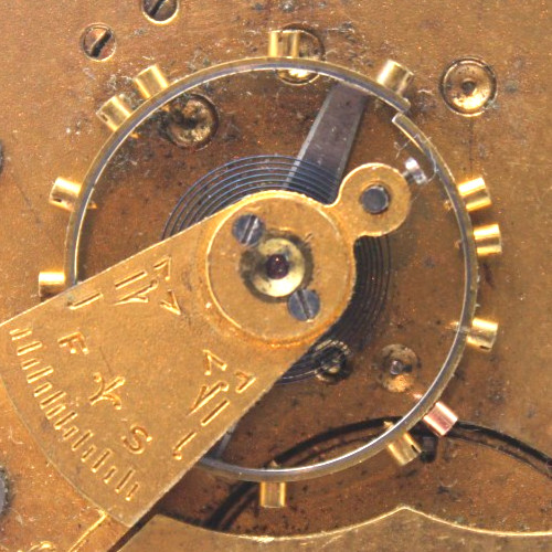 1898 HAMPDEN POCKET WATCH MOVEMENT 1144336 GRADE: CHAMPION 18s 7j (DK2)