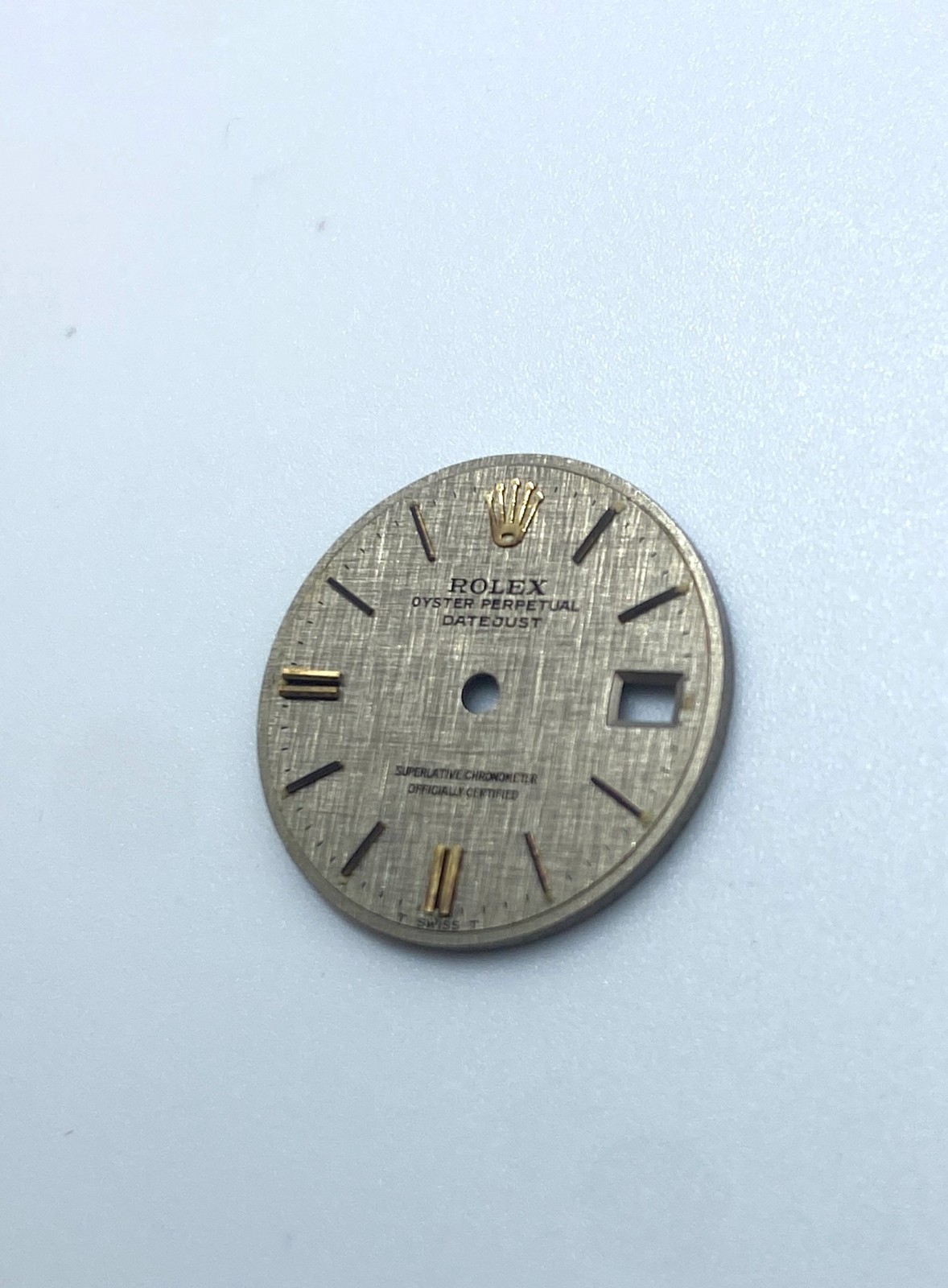 Original Rolex Lady Steel And Gold / Gold Quick Release Dial