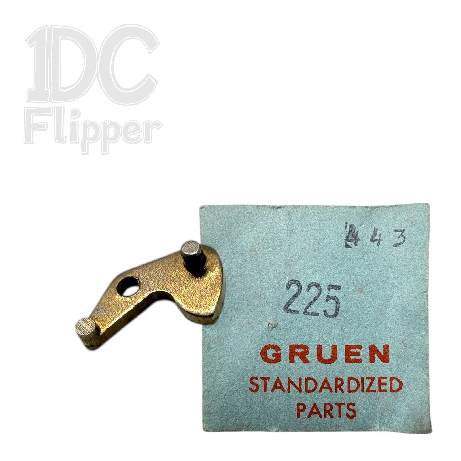 Gruen 225 SET LEVER 443/225 Gruen 215, 216, 217, 224 Fits Multiple, Read List!