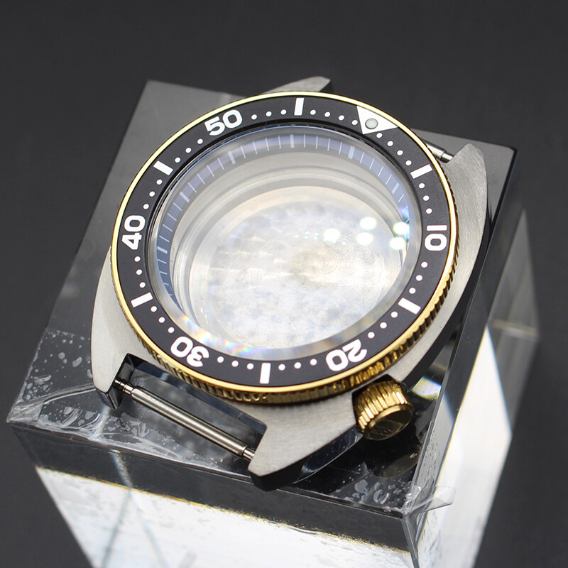 41mm Modified Seiko Turtle SKX007 SKX009 Mod Watch Case Stainless Steel For NH35